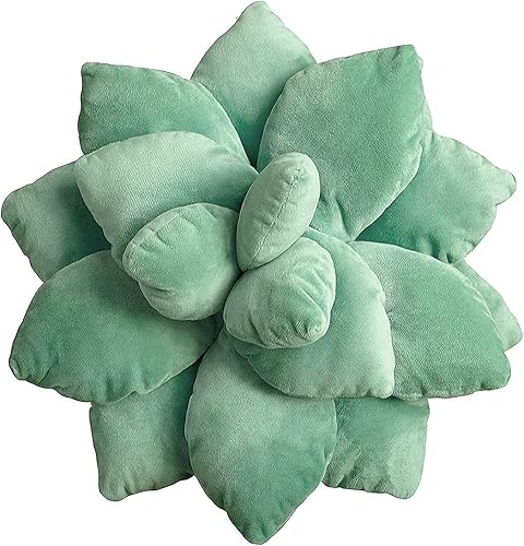 Almohada 3D de cactus suculentas lindas almohadas para dormitorio estético juguetes de peluche realistas de 1018 pulgadas muñeca suave almohada
