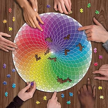 Amazon.com: PICKFORU Impossible Puzzles for Adults 1000 Pieces