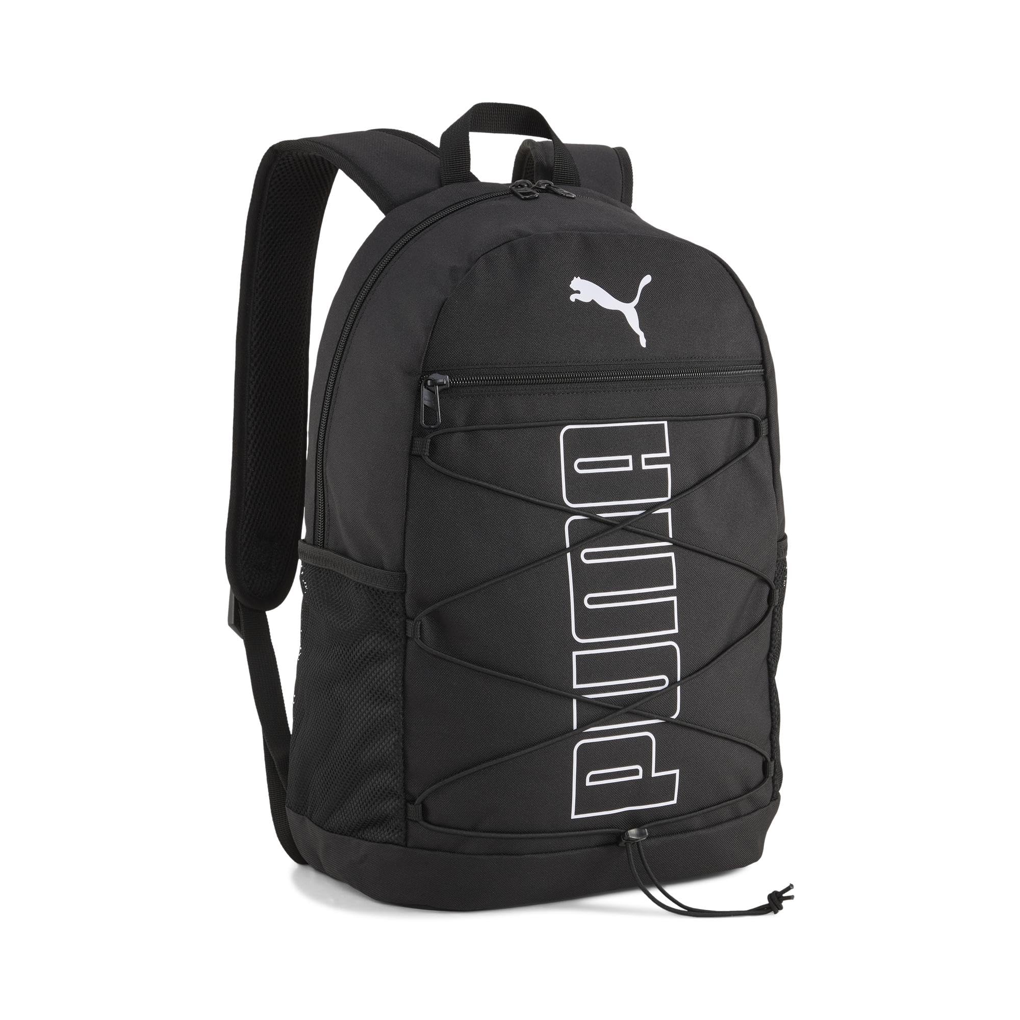 PUMA Unisex PLUS Backpack II, PUMA Black, OSFA