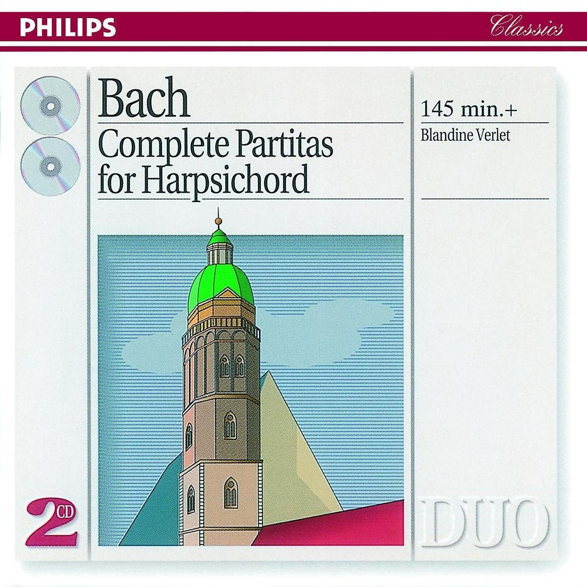 Complete Partias for Harpsichord [Audio CD] Bach and Verlet