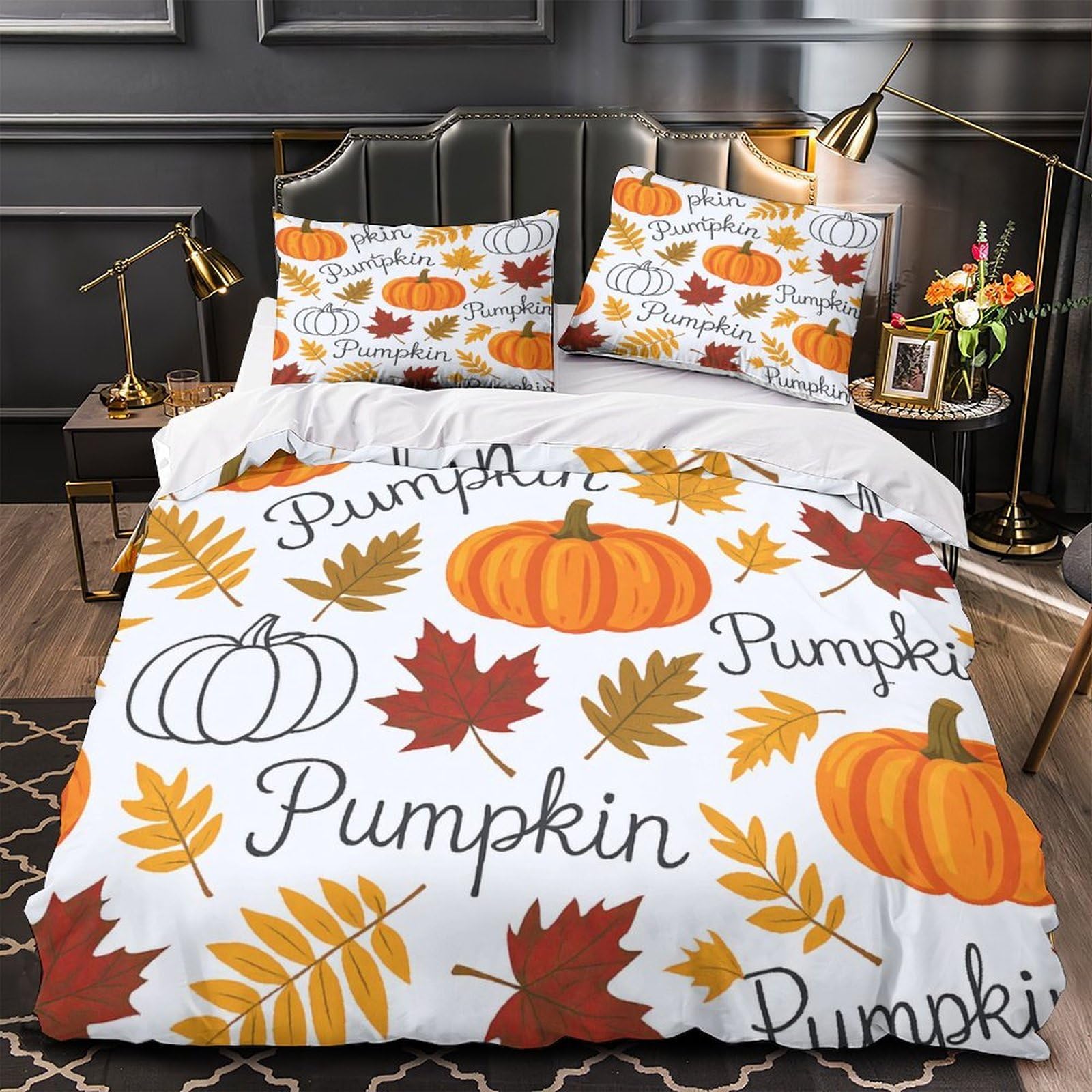 Parure de Lit Hypoallergique contre les Allergies Housse de Couette Grand Lit