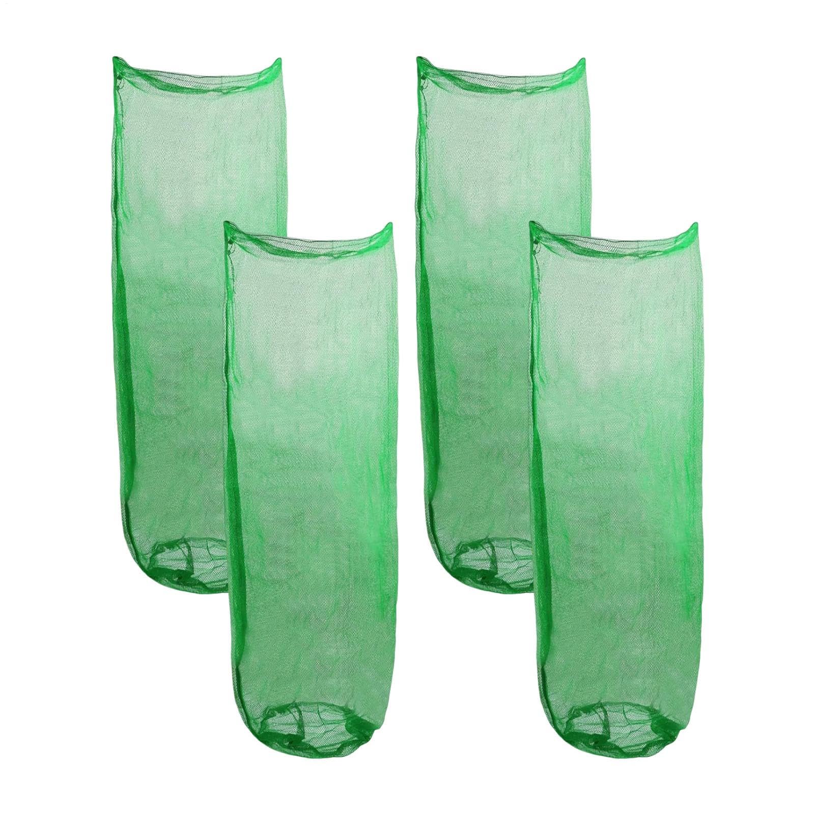 Bolsa para Hojas de Jardín 4 Unidades de Grandes Sacos Reutilizables para | Recogedor de Basura Herramienta de Limpieza Para Jardín Sendero Porche Terraza