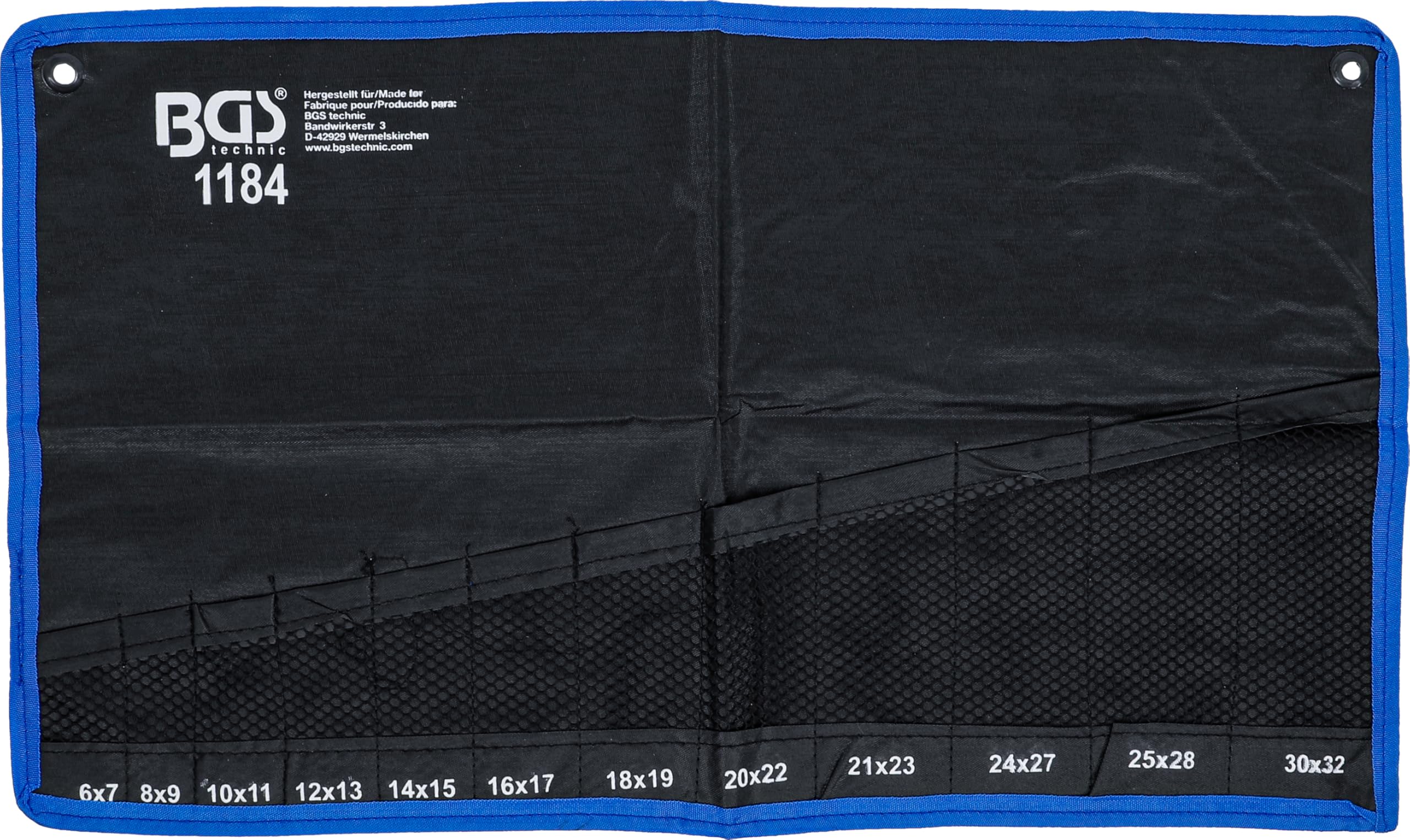 Bgs Black, Blue 1184-Leer | Empty Tetron Bag For 1184