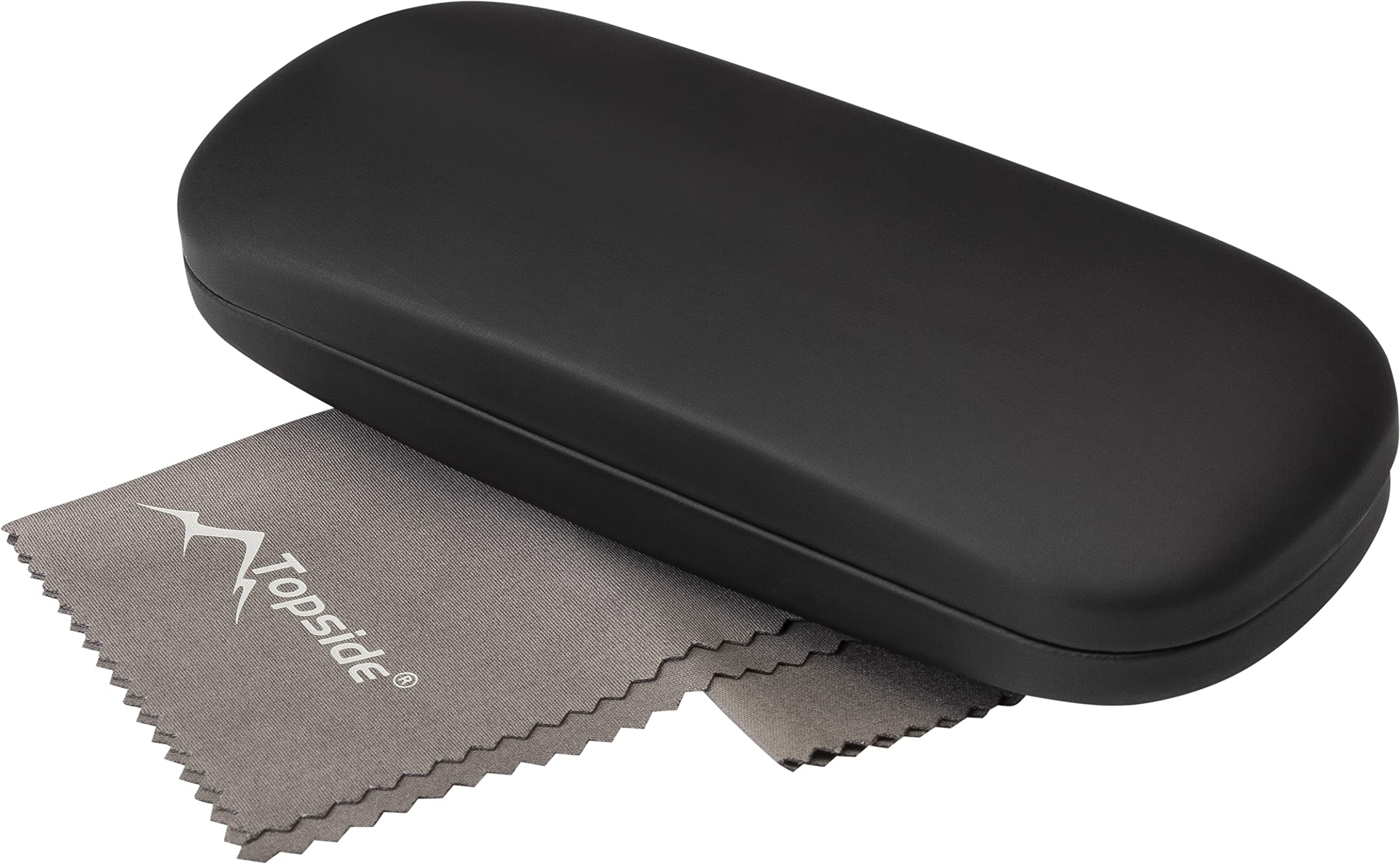 TOPSIDEEstuche metálico robusto para gafas | Funda gafas rígida para Hombre Mujer