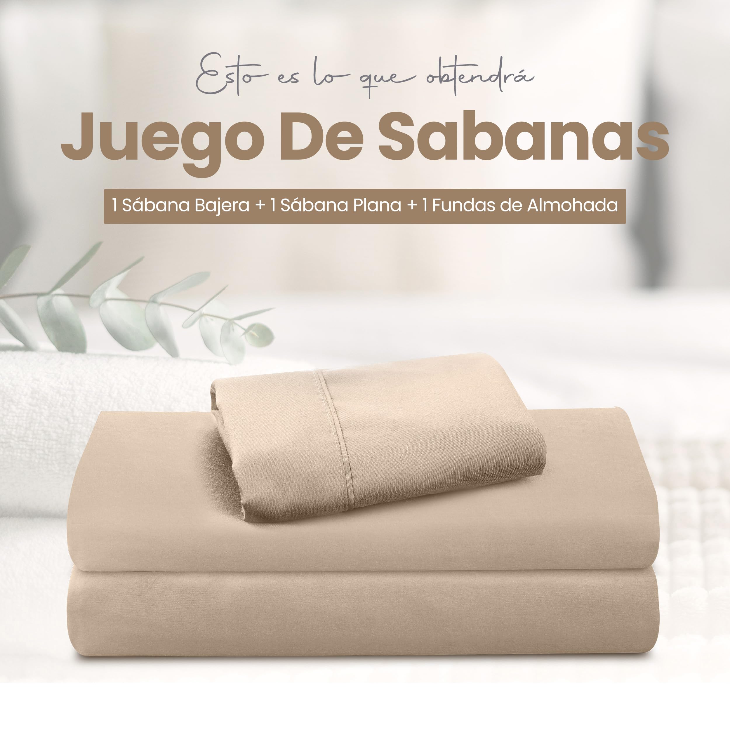 Utopia Bedding Juego de Sabanas 4 Piezas 135x190 - Poliéster Microfibra Cepillada - Oeko-Tex Certificado - Sábana Bajera, Sábana Plana y 2 Fundas de Almohada 50x75 (Cama 135, Gris) — view 156