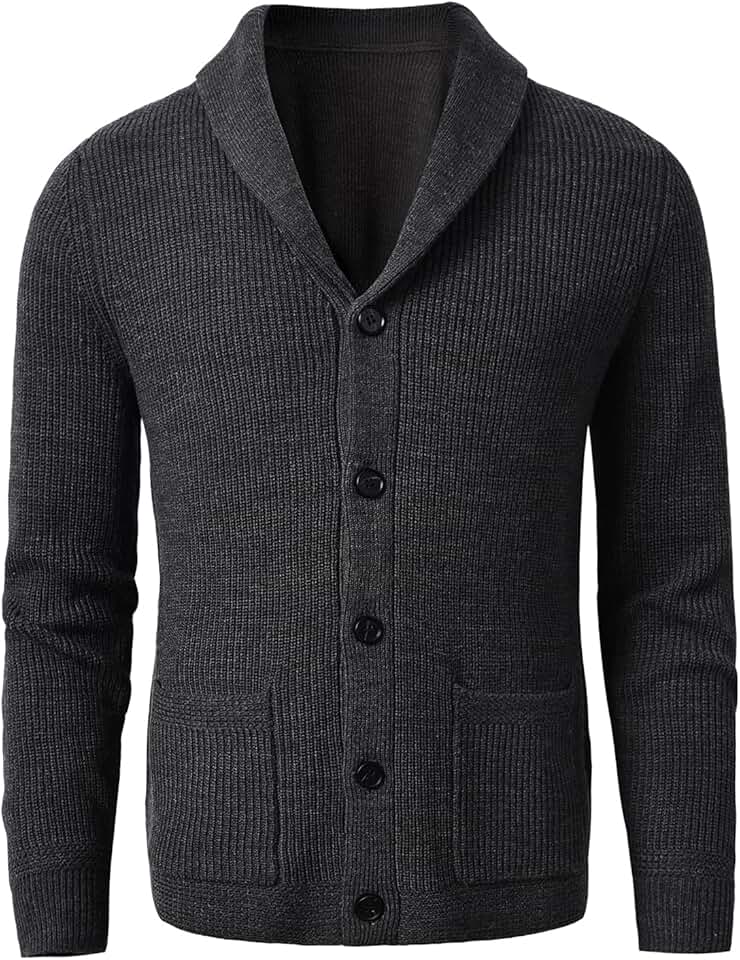 Amazon.co.uk Men's Wool Cardigans Medium
