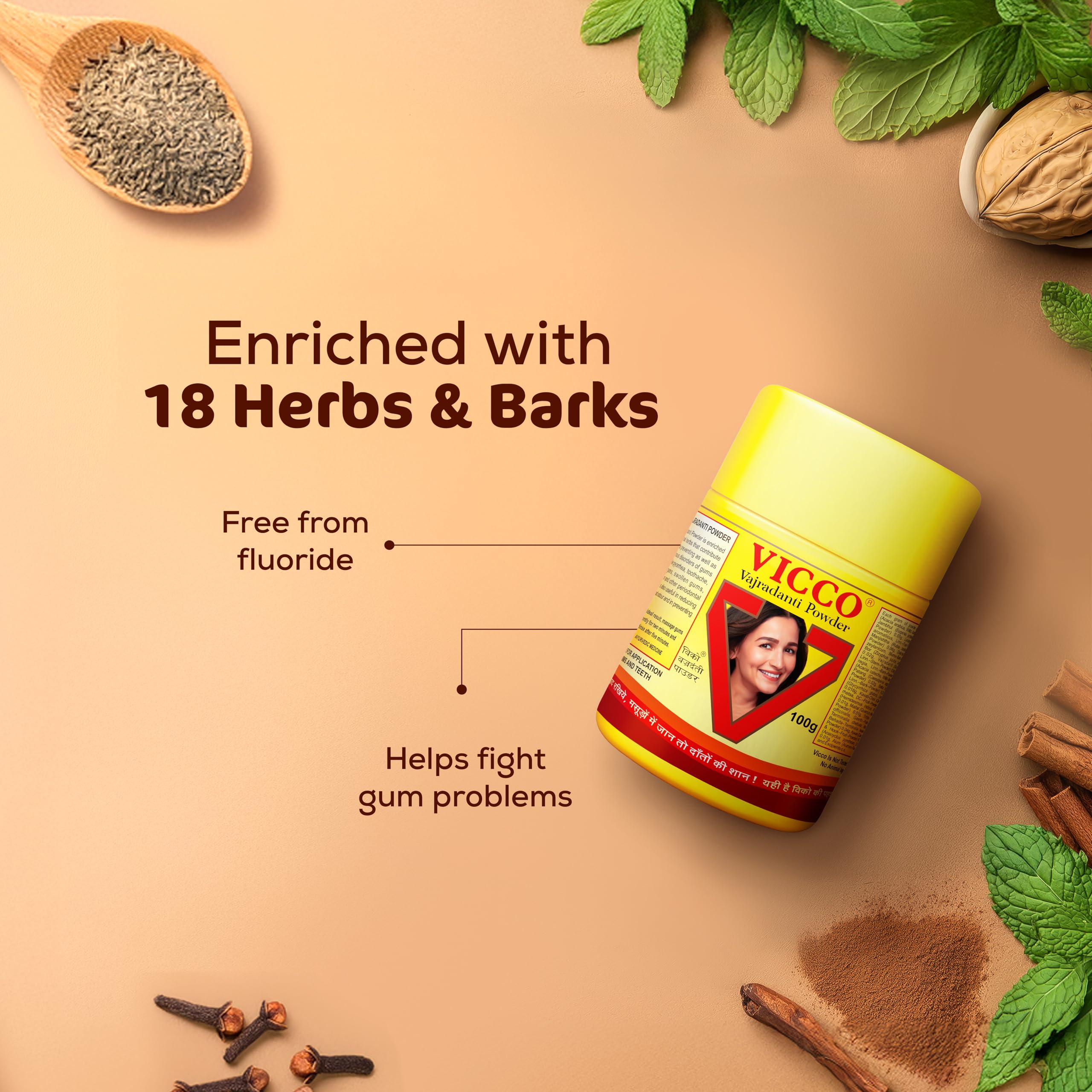 天然アーユルヴェーダ「VICCO」ターメ リッククリーム 15g*3pcs 天然