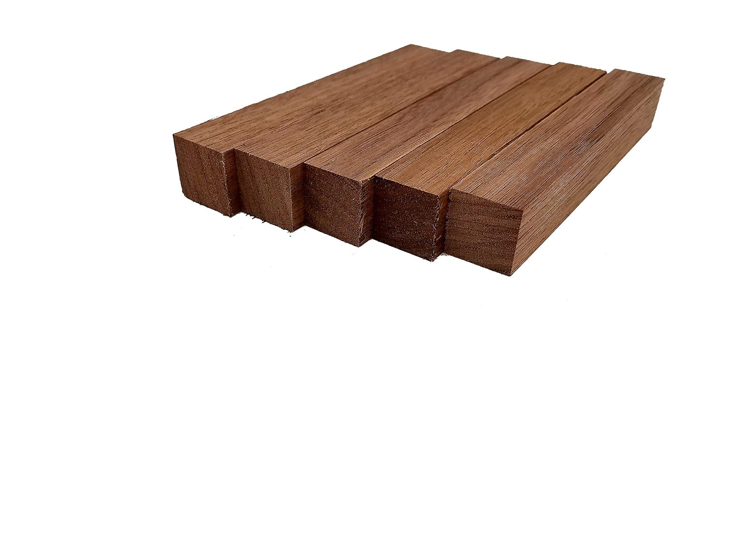 Walnut Pen Blanks - 3/4" x 3/4" x 5" (5 Pcs)