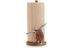 Mud Pie Turtle Paper Towel Holder: Coastal Charm for Your Beach Home
