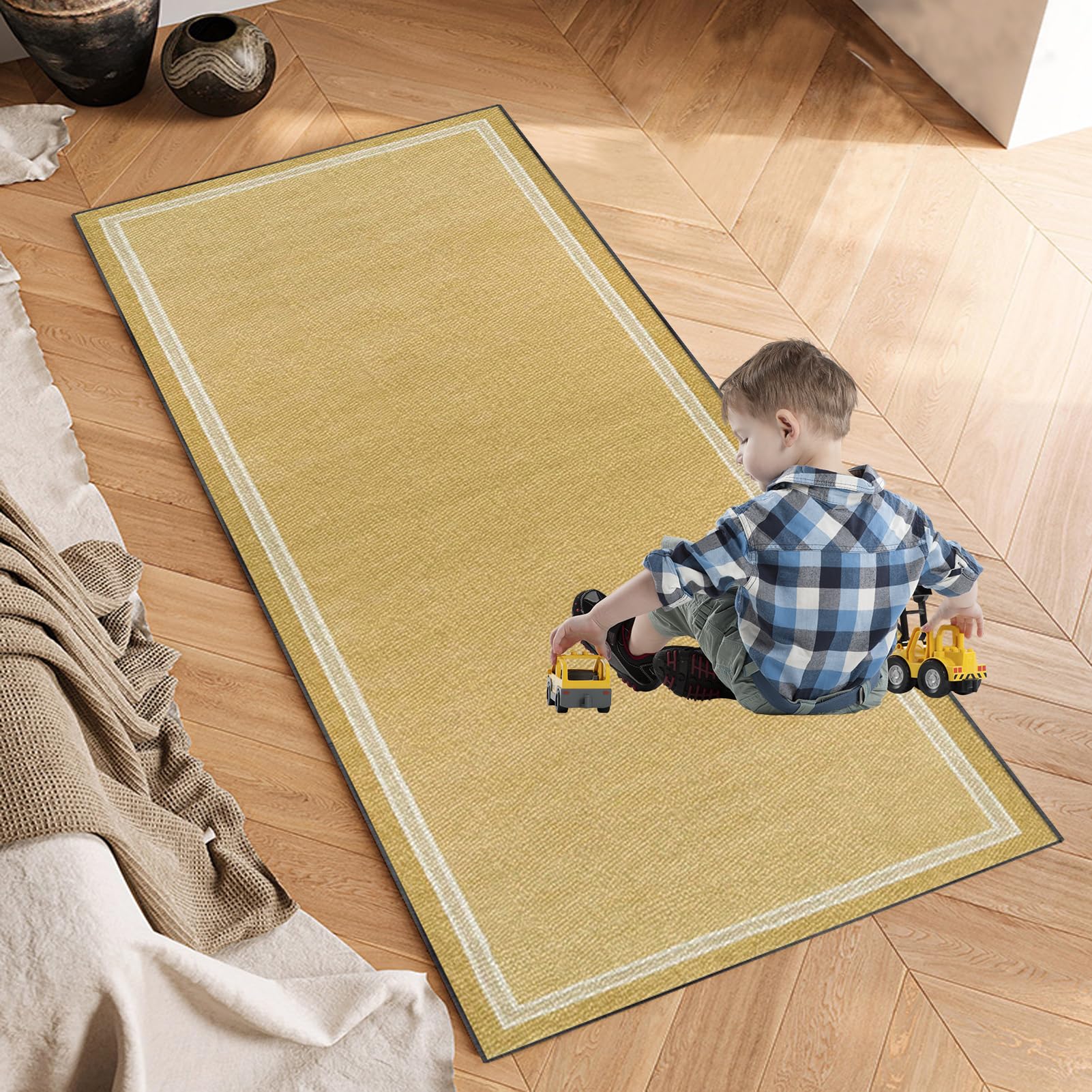 Tapis de Couloir Long, Tapis pour Cuisine Devant évier 70 x 180 cm