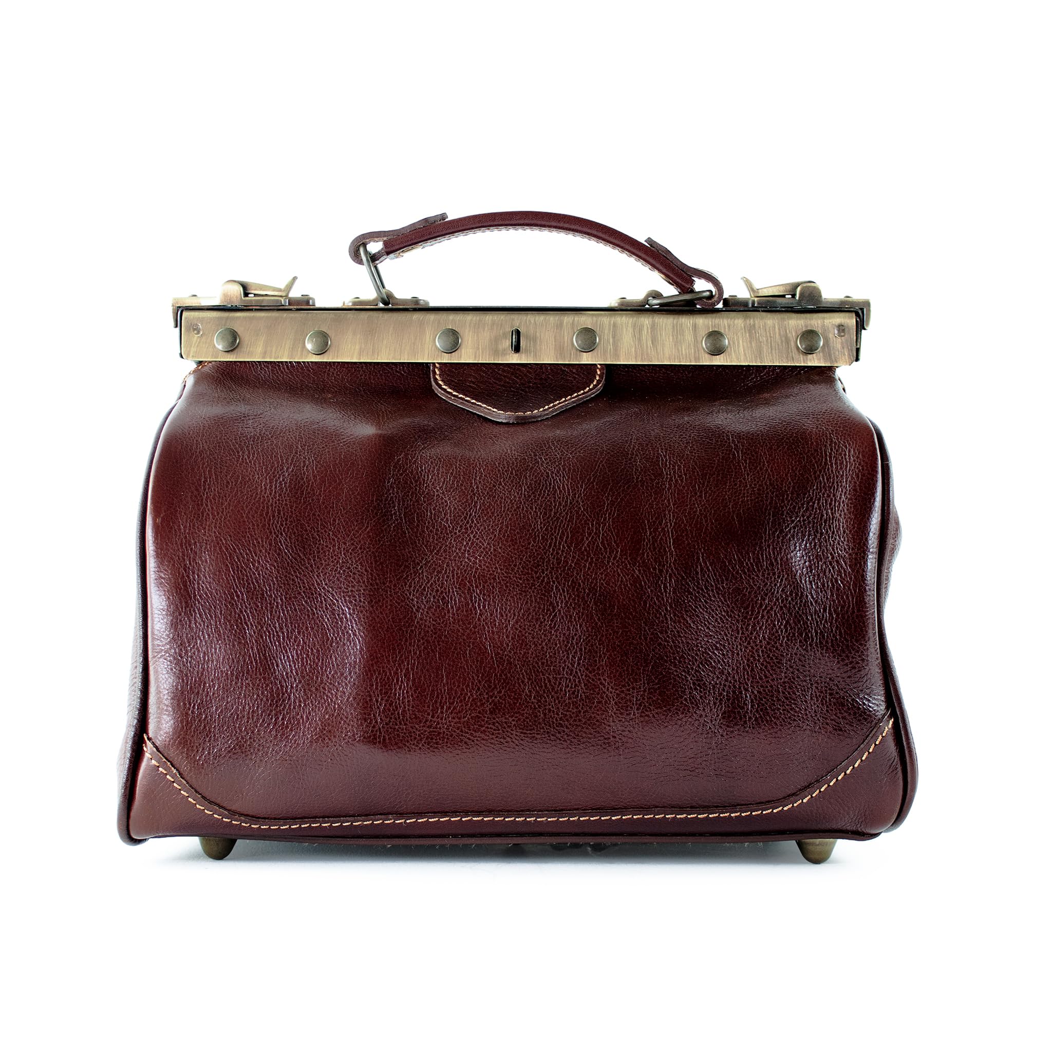 Arzttasche aus Leder, Vintage Arzttasche, Leder Doktortasche, Gladstone Tasche, Leder Umhängetasche, Handtasche, Schultertasche