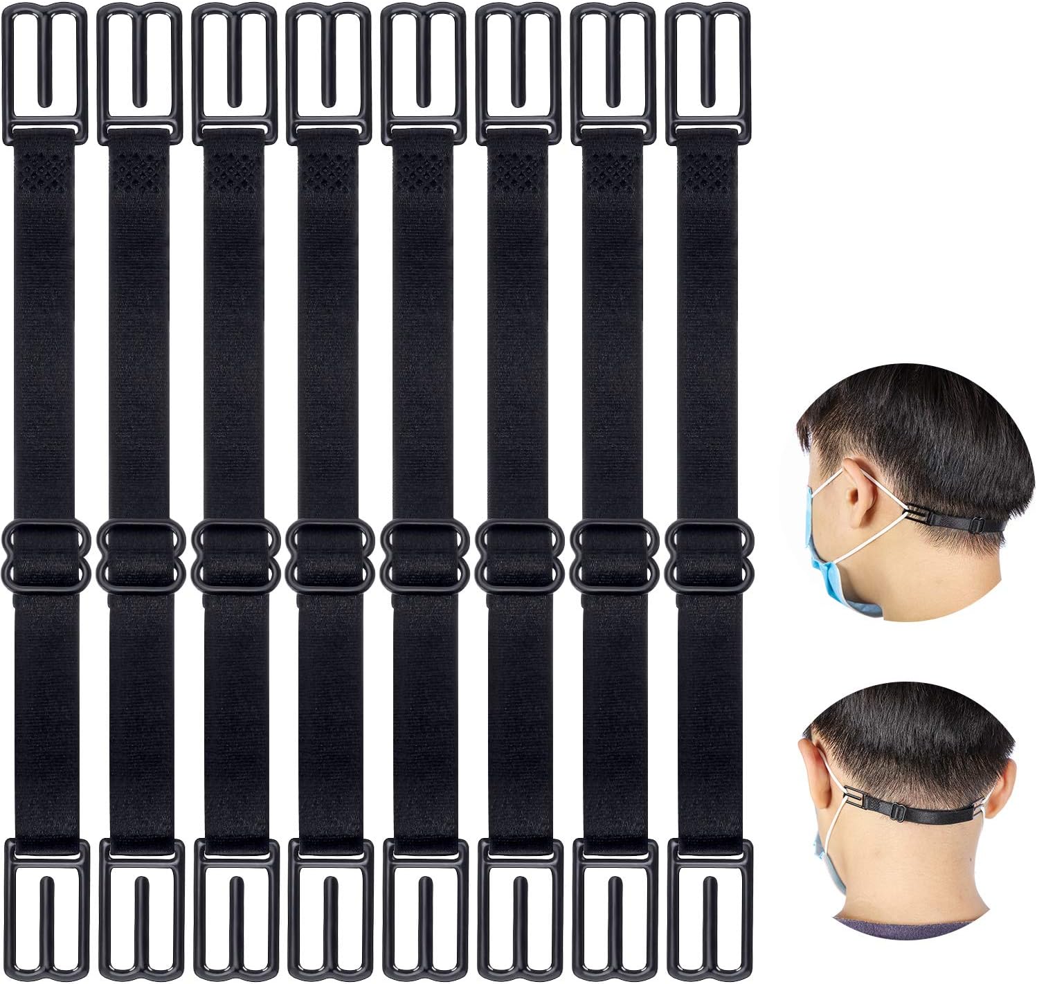 20 Pieces Ear Cord Extension Buckle Face Covering Extender