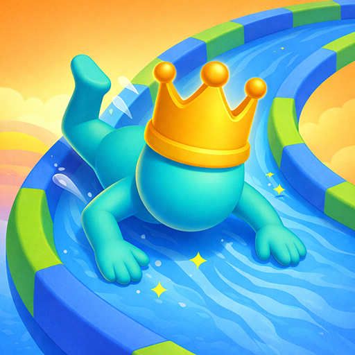 Crown Rush: Aqua Slide Adventure