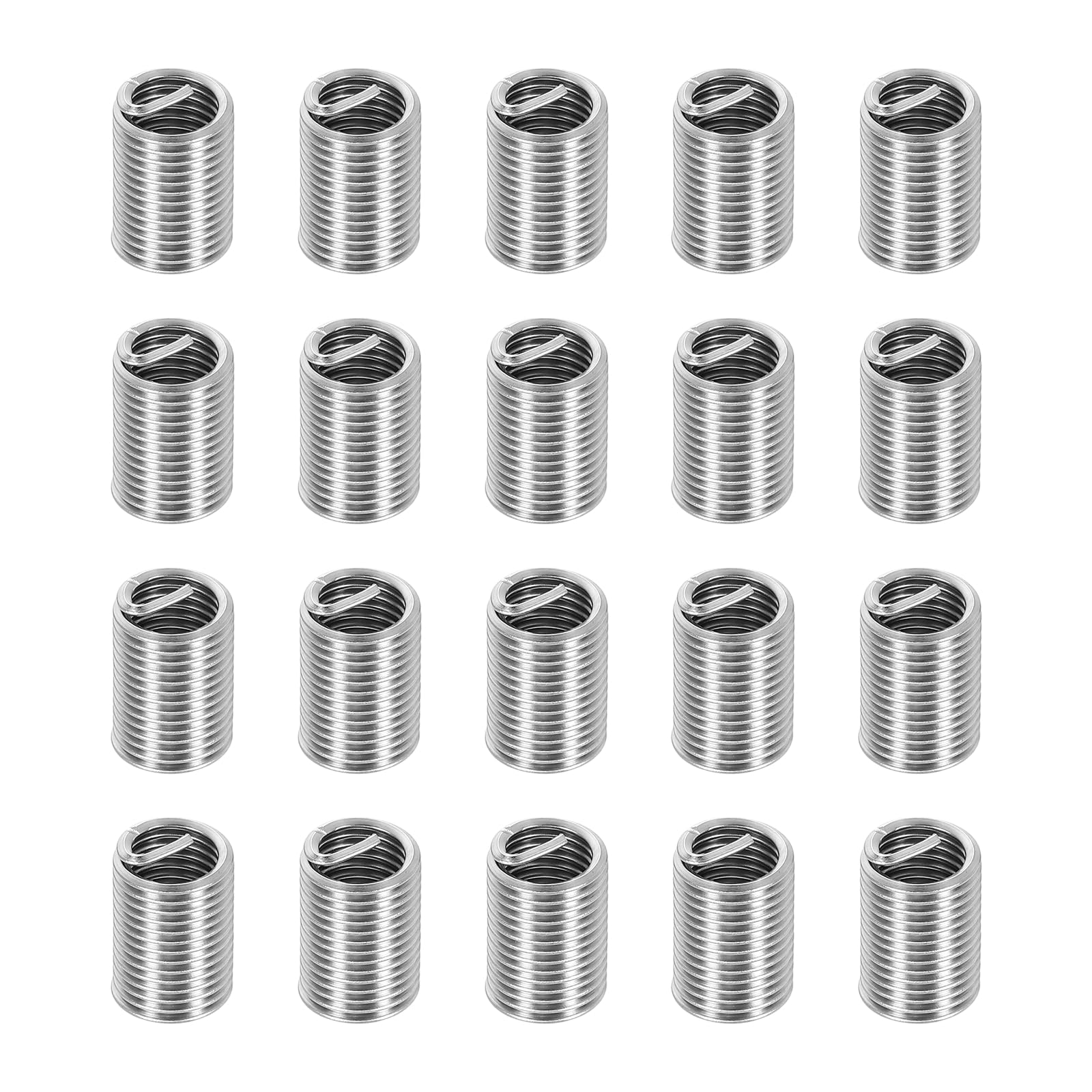 PATIKIL Wire Thread Inserts M10x1.5 Metric 2.5D 25mm