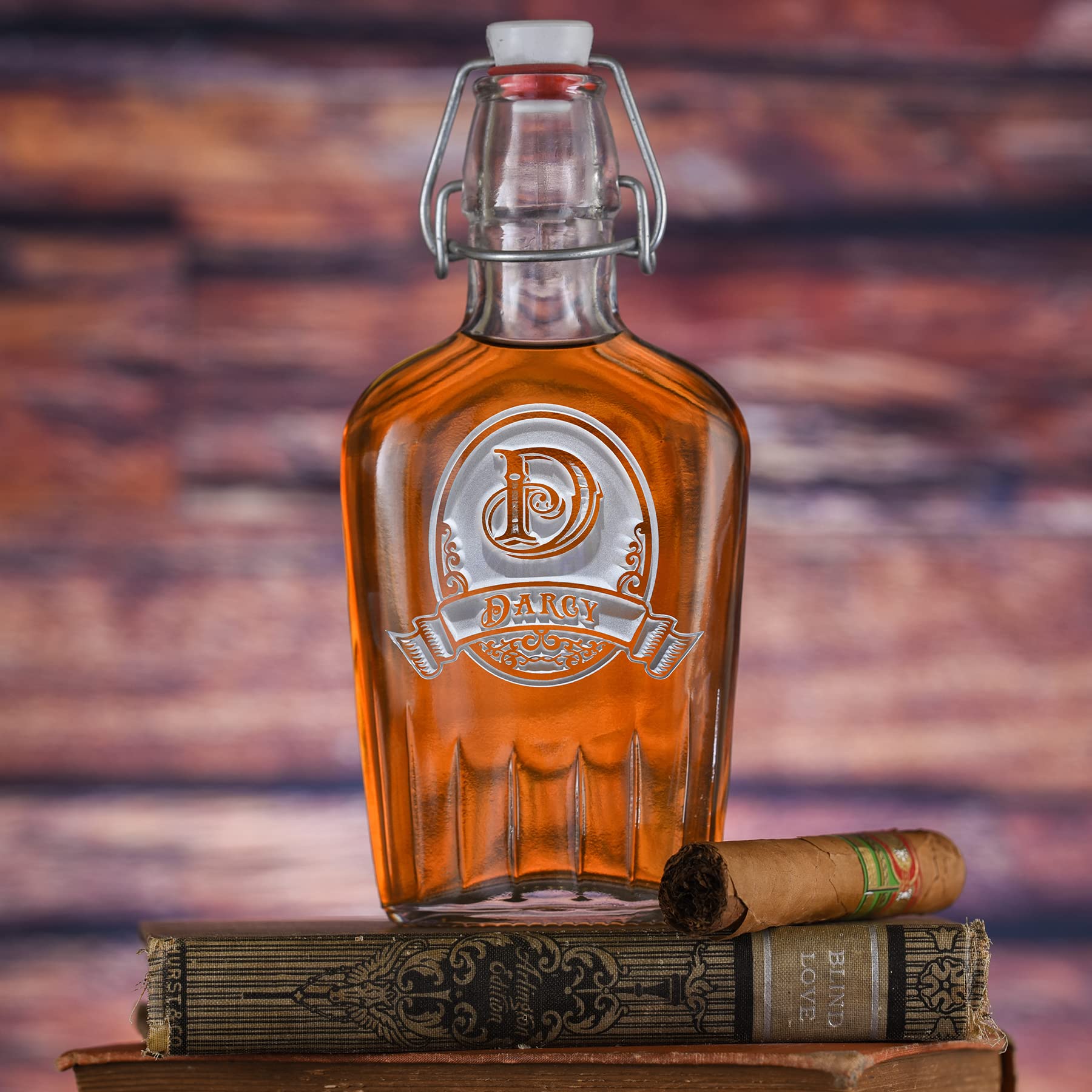 Custom Engraved Flask, Whiskey, Scotch, Bourbon Personalized Birthday, Groomsmen, Christmas Gifts For Men