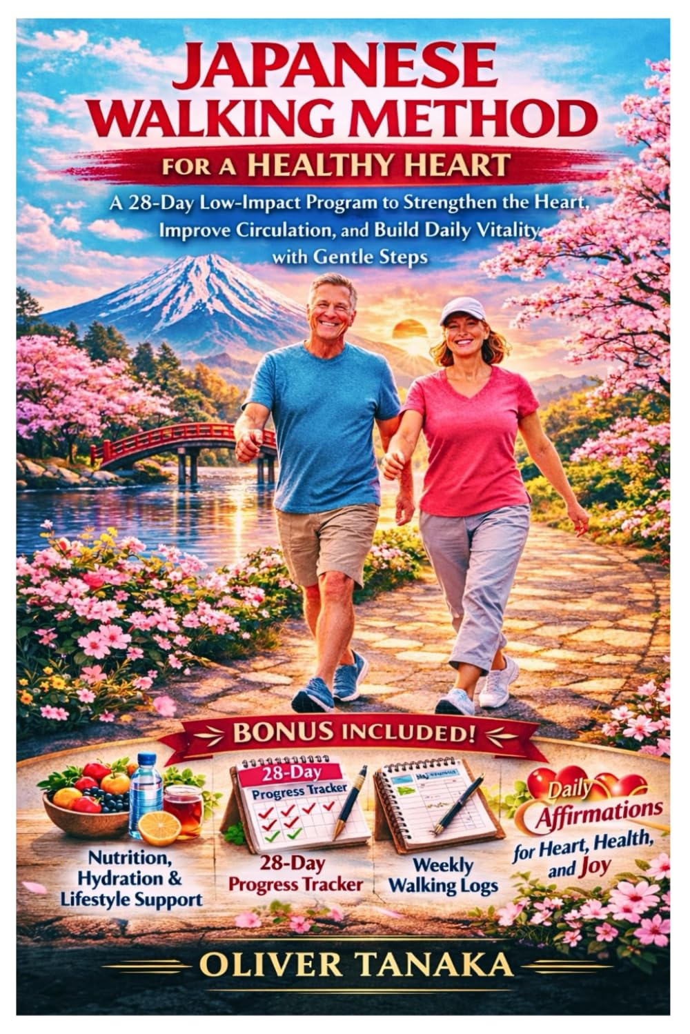 JAPANESE WALKING METHOD FOR A HEALTHY HEART: A 28-Day Low-Impact Program to Strengthen the Heart, Improve Circulation, and Build Daily Vitality with Gentle Steps