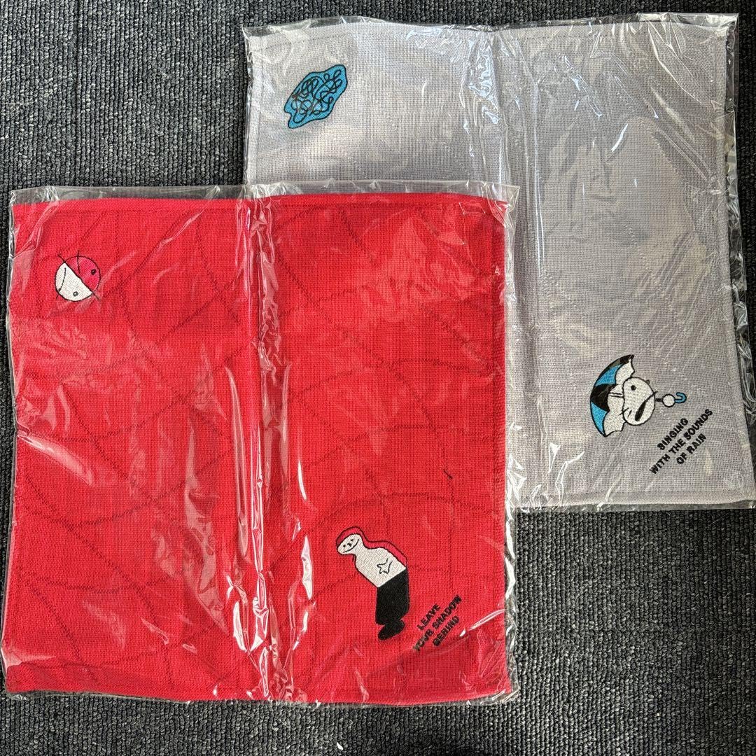 レア‼️ 星野源 タオル＆ポーチ＆Tシャツ 6点セット Amazon.co.jp: 星野源 IDEA ハンカチ タオルハンカチ REDGRAY 2枚