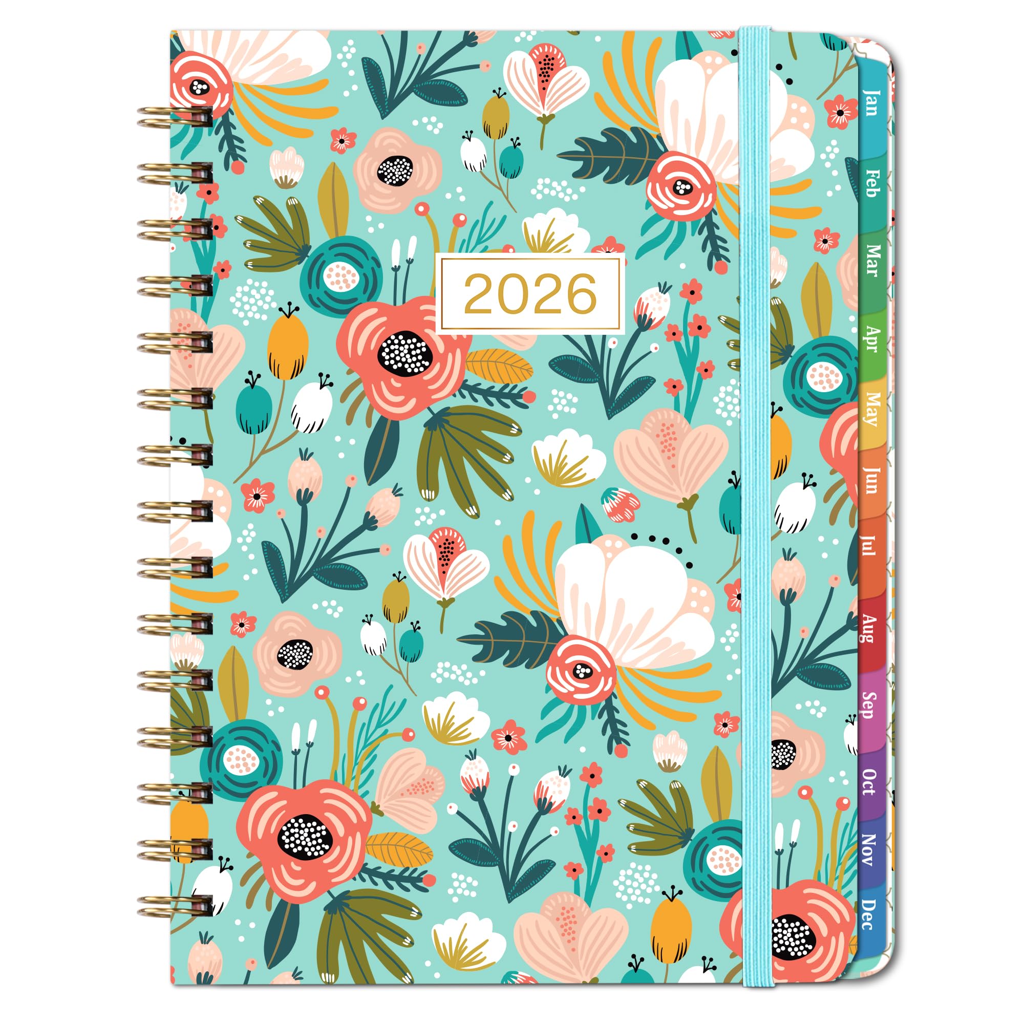 2026 Planner - 2026 Planner Weekly and Monthly form January to December 2026, Calendar Planner with Inner Pocket, Premium Paper, 6.4‘’ x 8.3''
