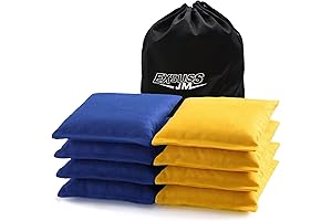 JMEXSUSS Official Cornhole Bags Set of 8 Regulation