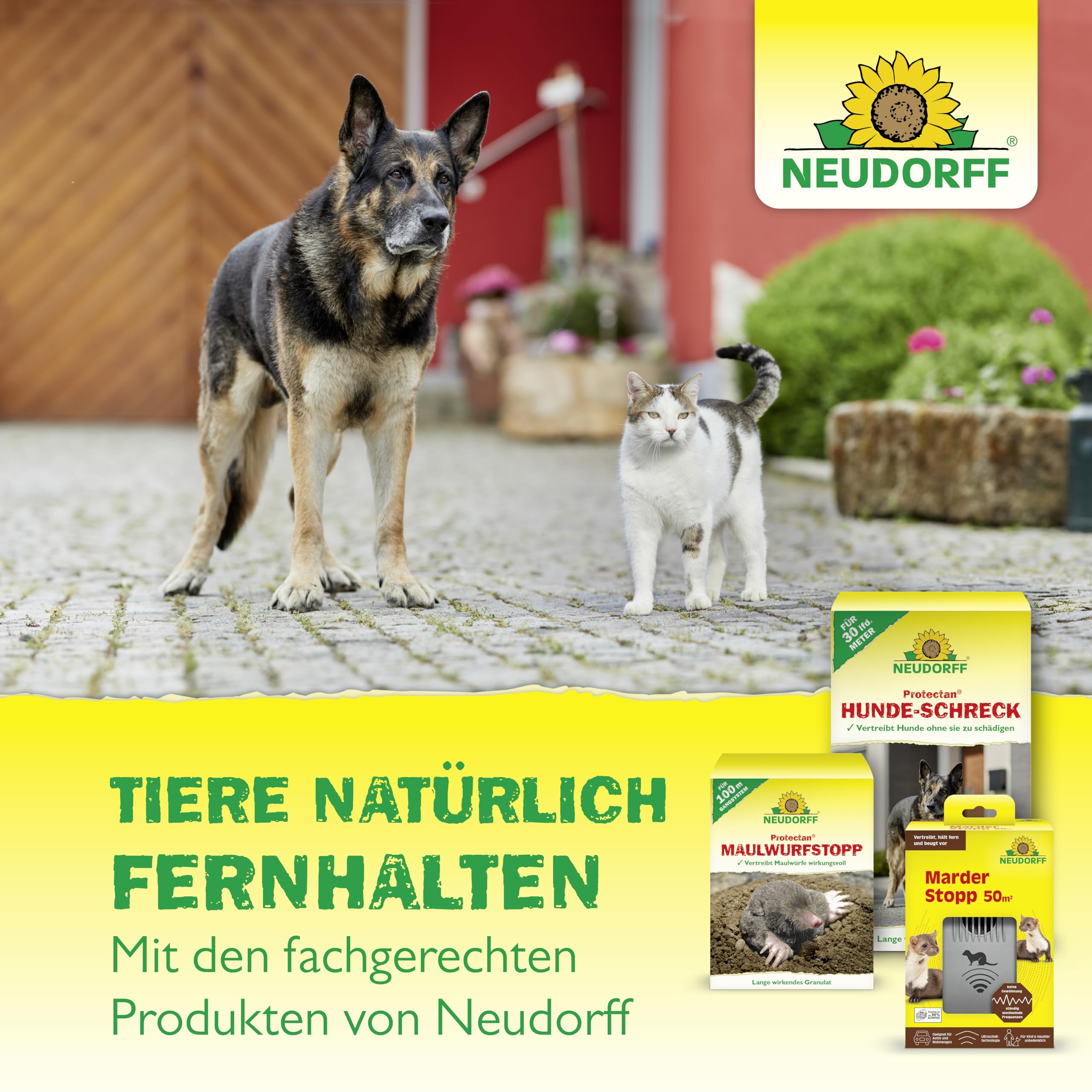 Neudorff Protectan Odstraszak Kotów, 200 g