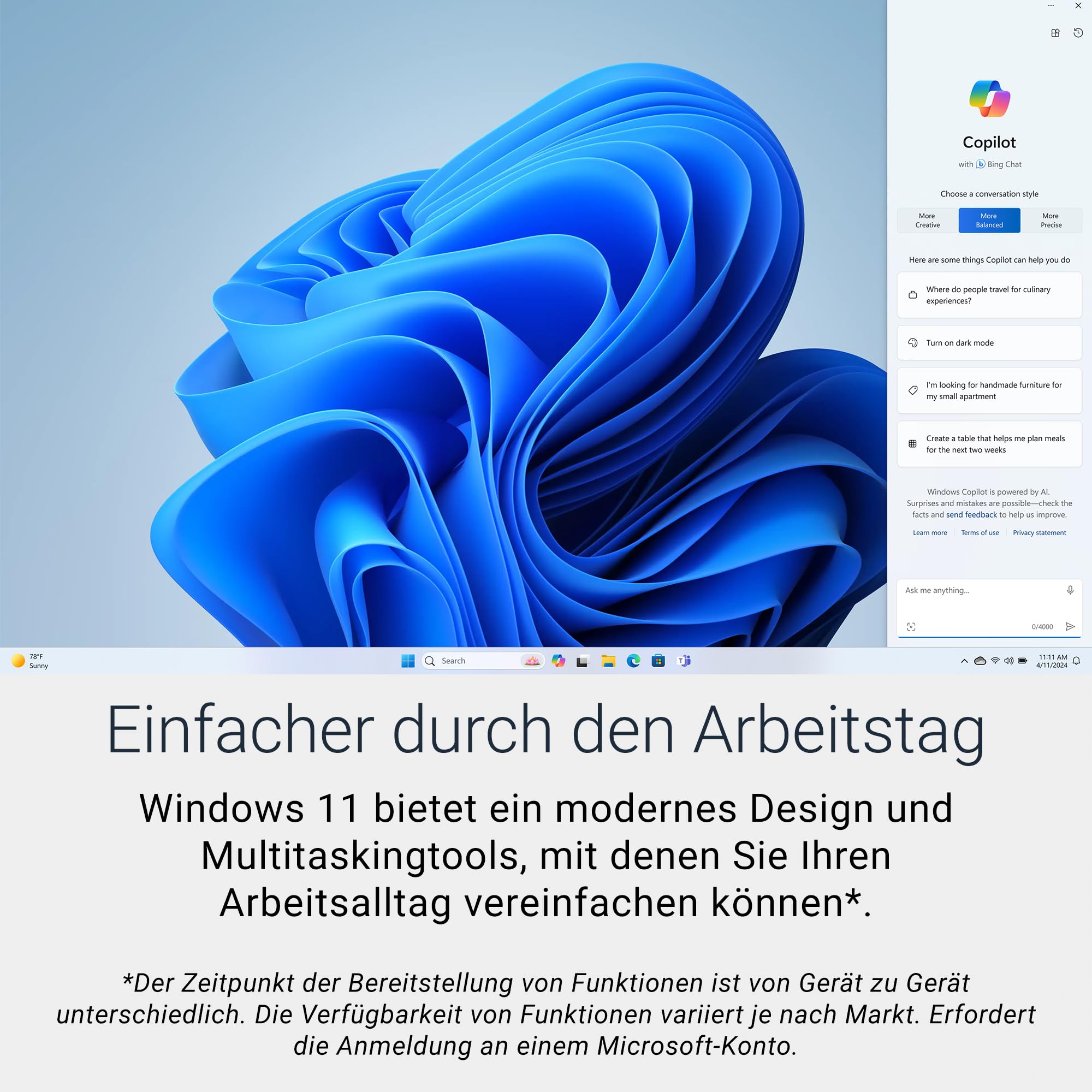 Dell 16 Laptop DC16255, 16 Zoll 2K WVA entspiegelt 16:10, AMD Ryzen 7 250, 16GB DDR5, 1TB SSD, AMD Radeon, Windows 11 Home, QWERTZ beleuchtet, Carbon Black (Netzteil separat erhältlich)
