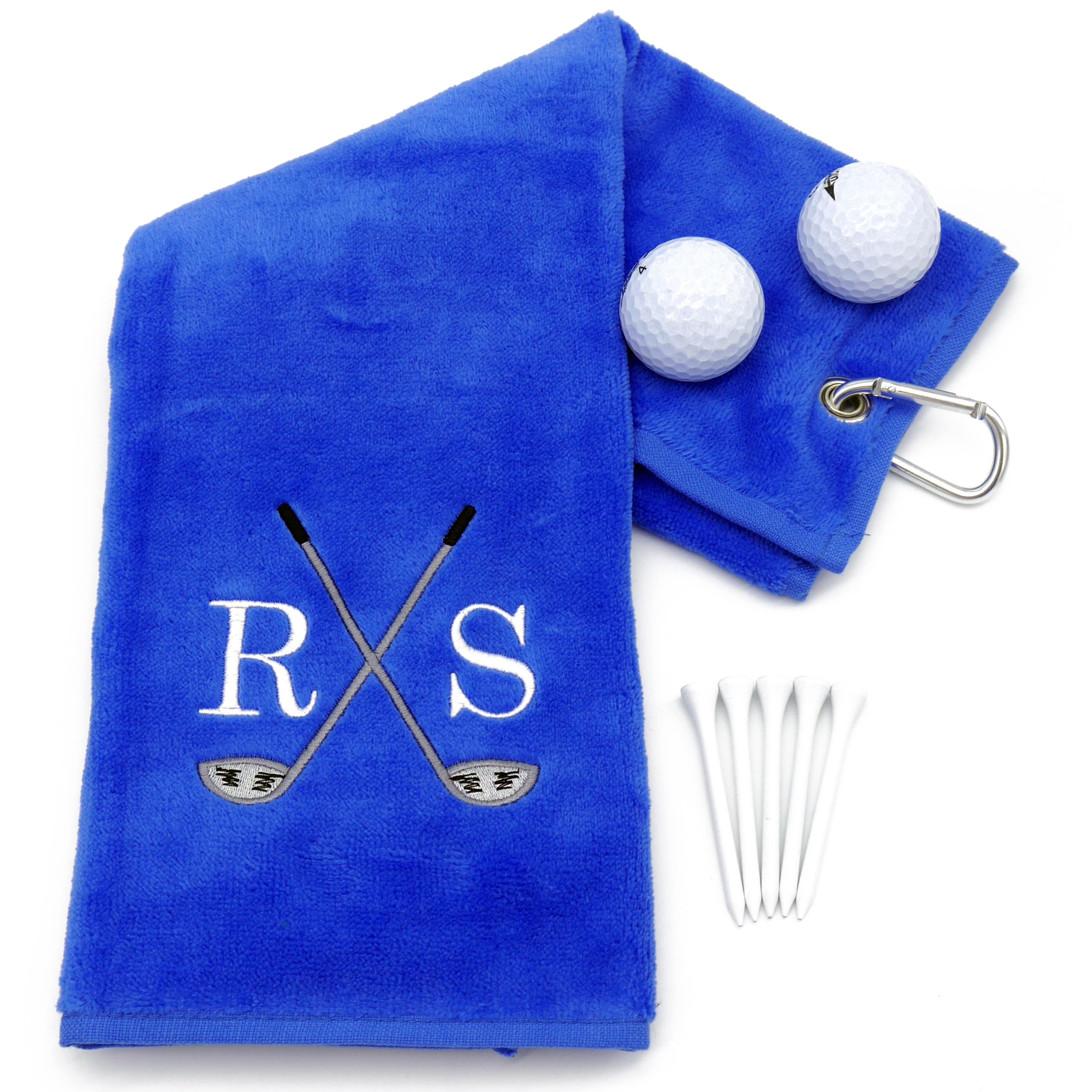 The T-Shirt Barnicle Personalised Embroidered Golf Towel — image 1