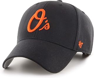 47 MLB Baltimore Orioles MVP Cap – Unisex Baseball Cap Premium Quality Design and Craftsmanship by Generational Family Sportswear Brand Black