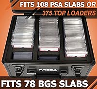 Vista 9 de PREZA Paquete de caja de almacenamiento de tarjetas graduadas y carpeta de tarjetas coleccionables