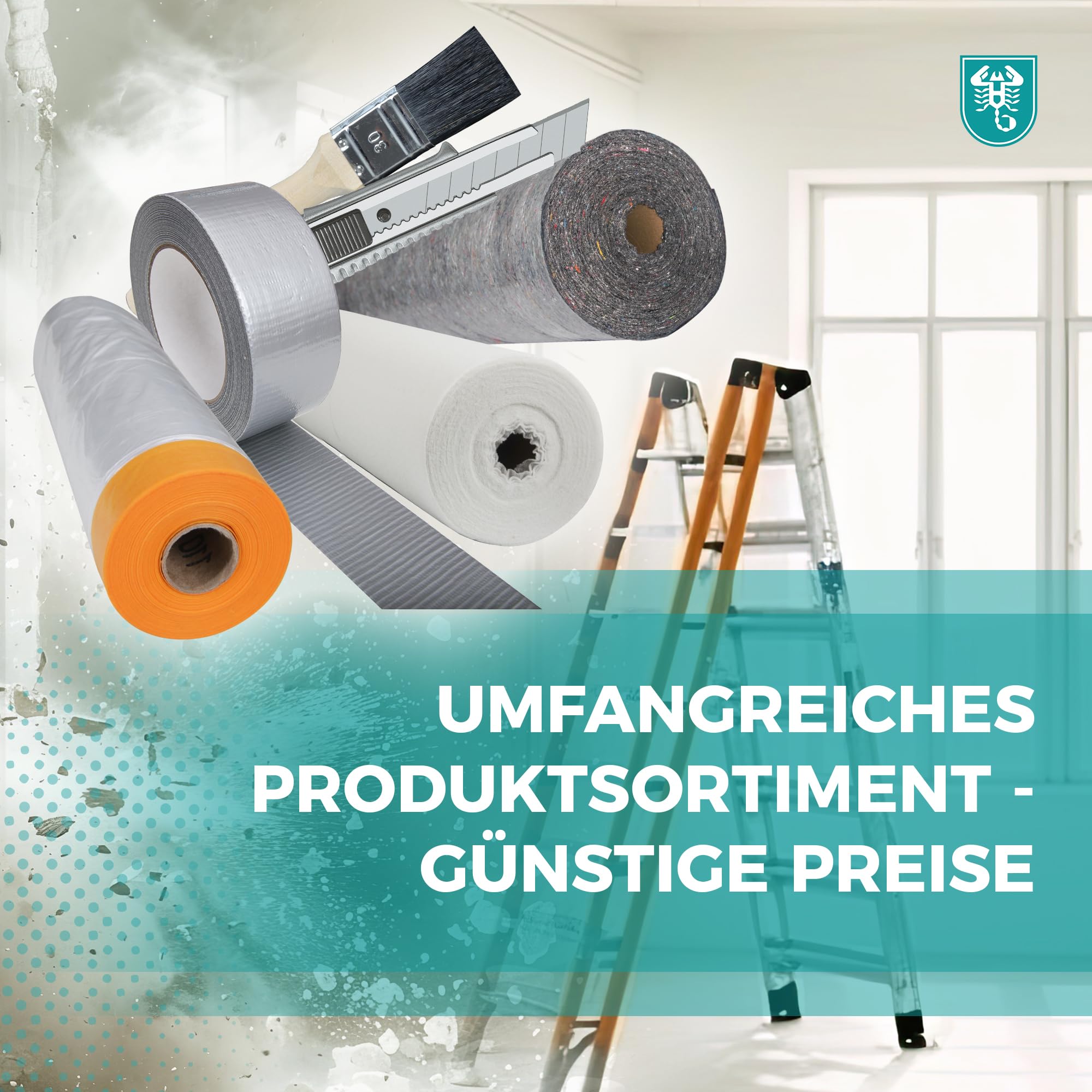 Scorprotect® Schuttrutsche Bauschuttrutsche 3 m flexibel mit Einfülltrichter und Zubehör
