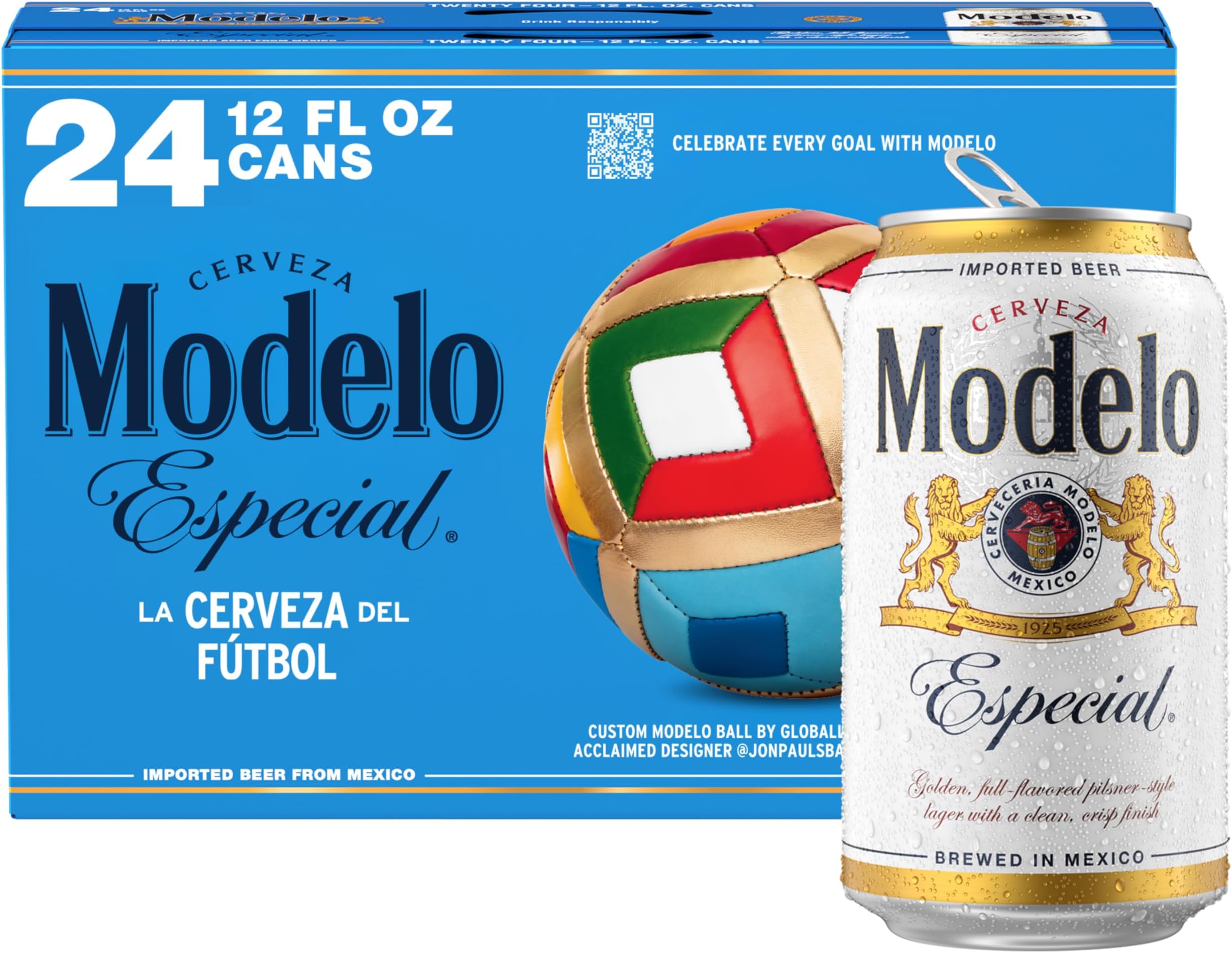 Modelo Especial, 24 pk, 12 oz, 4.4% ABV