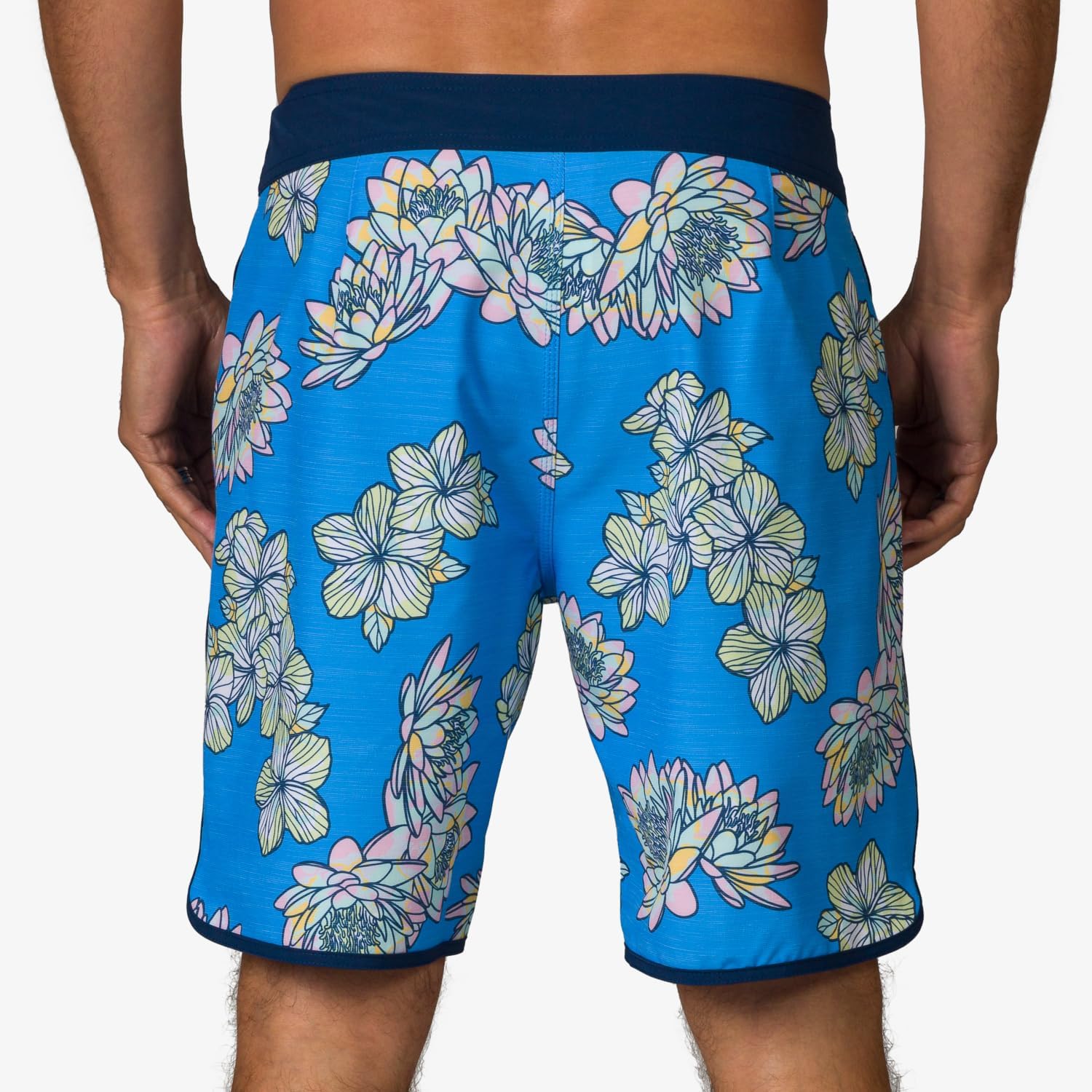 REEF Tanner Fixed Waist Boardshort Azure Blue