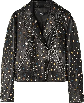 Uterque - Chaqueta - para mujer negro negro Large: Amazon.es: Ropa
