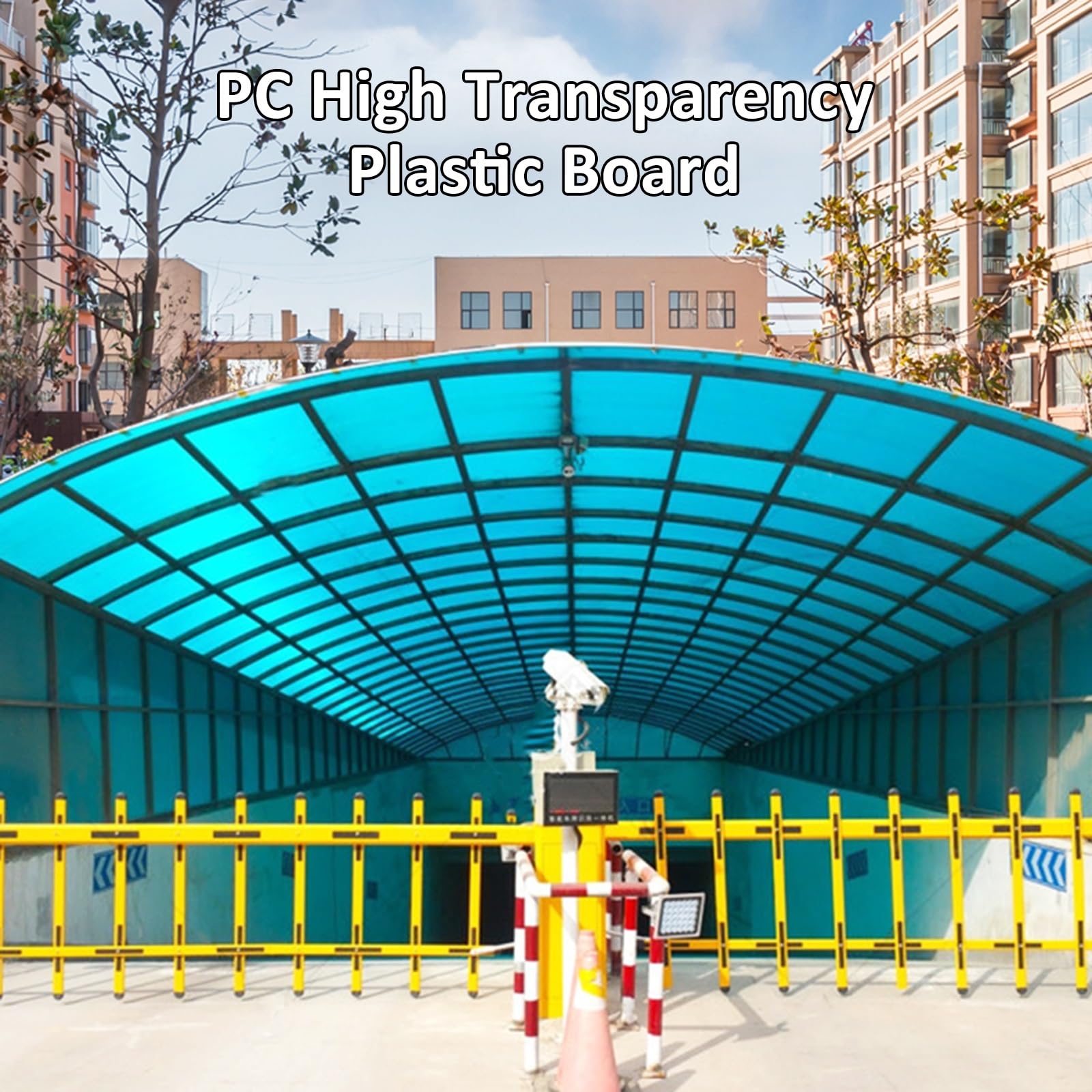 Lastre Policarbonato Trasparente 60x200cm - Pannelli Copertura Per Tetti, Serra E Tettoie - Foto 8