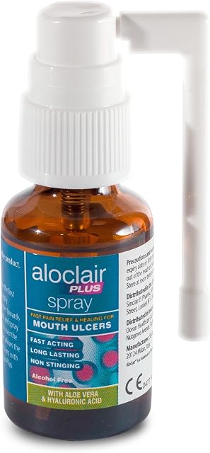 Aloclair Plus Spray Mouth Ulcer Treatment, 15 ml