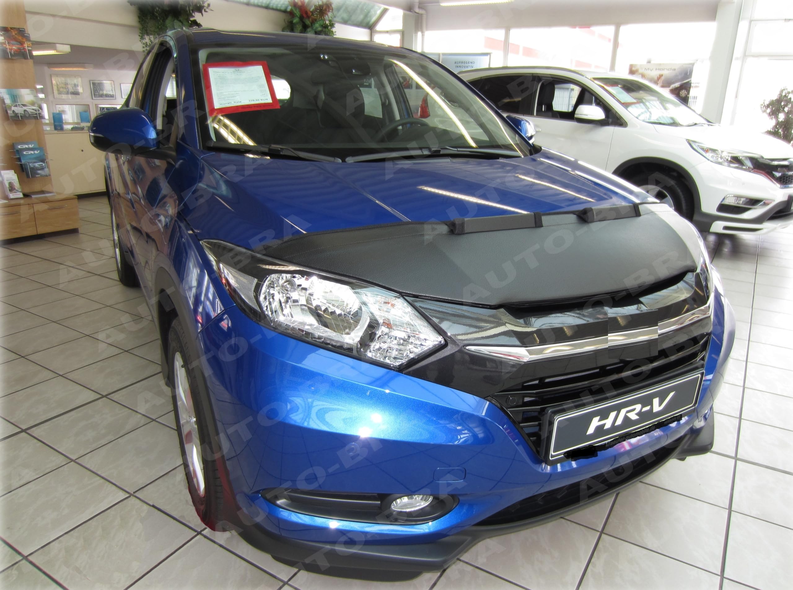 AB3-00098 HOOD BRA Front End Nose Mask Compatible with Honda HR-V since 2015 Bonnet Bra STONEGUARD PROTECTOR TUNING