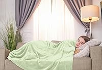 Vista 212 de Utopia Bedding - Manta de vellón de lujo, mullida, antiestática; manta de suave microfibra de 8.8 oz/yd² (300 g/m²) para cama; tamaño individual