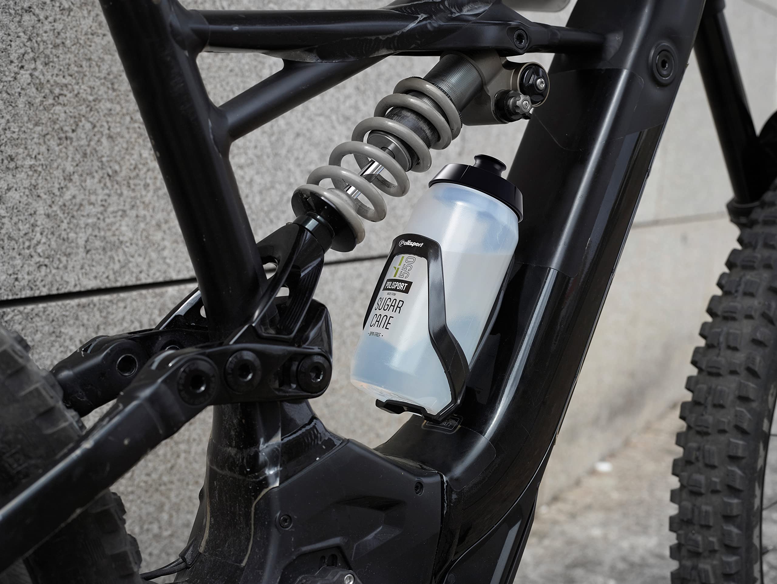 POLISPORT Cage Pro 8645900056 Bottle Holder for MTB Bicycle Lightweight, Durable and Quick to Assemble in Black - Image 2