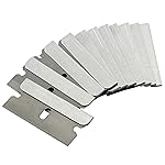 Bates Single Edge Razor Blades, 300 Pack, Silver