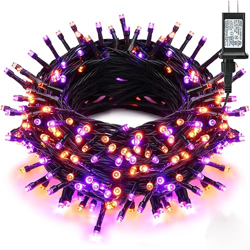 Miniatura 9 de Brizled - Extensión de mini luces LED impermeables decorativas para halloween, fiestas, árbol, 78.74 pies y 240 luces para exteriores, con