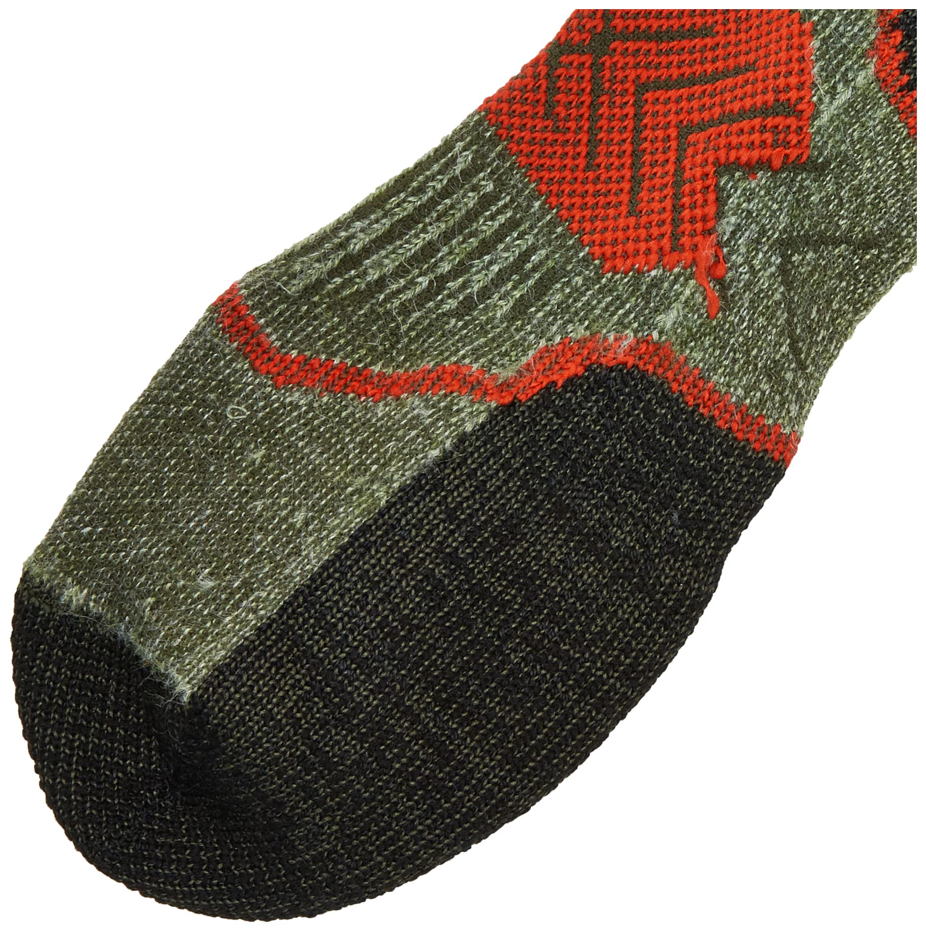 Thorlos Unisex OFXU Outdoor Fanatic Thick Padded Crew Sock, Olive, Small