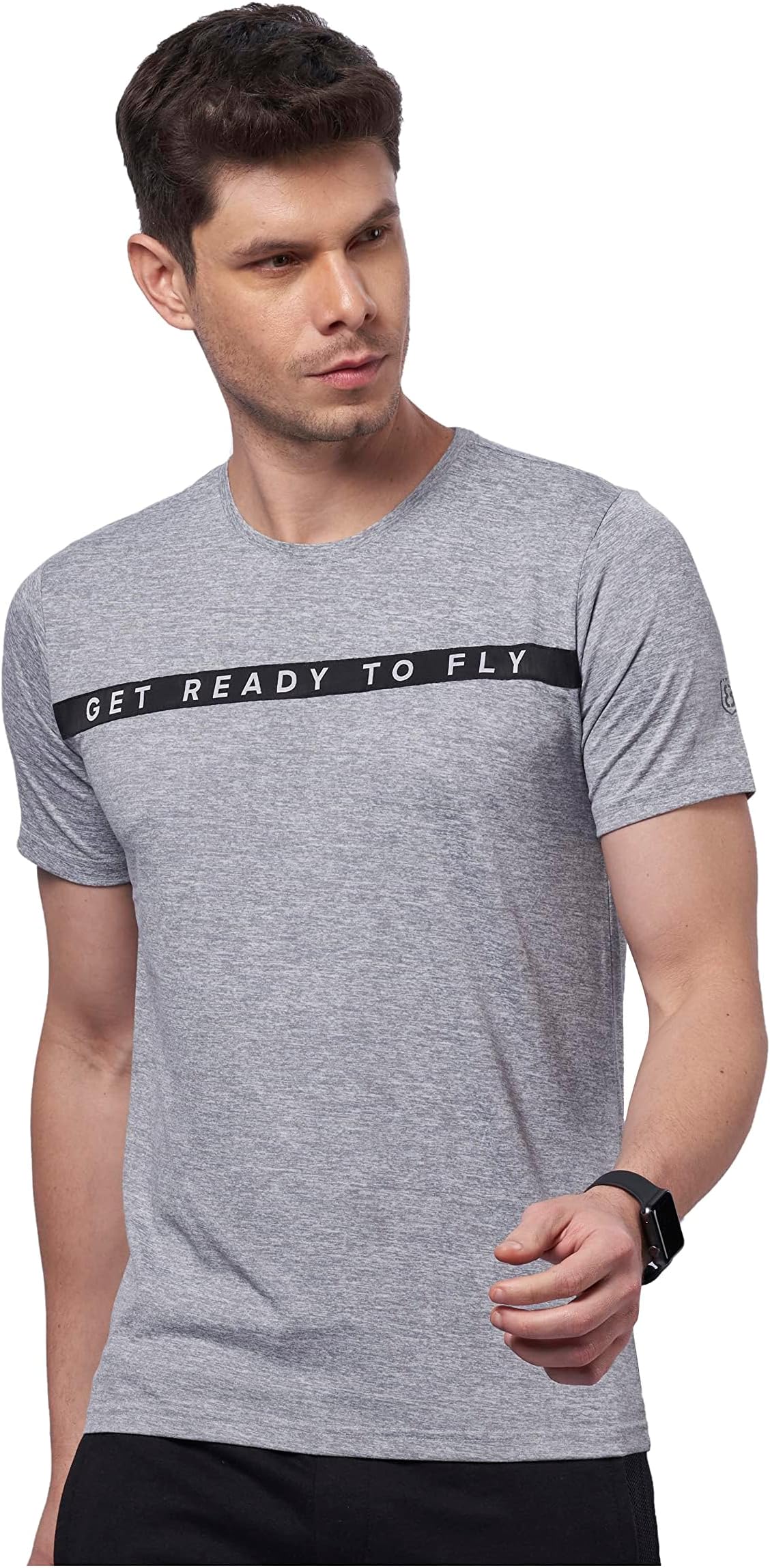 DOMIN8Men's Solid Regular Fit T-Shirt