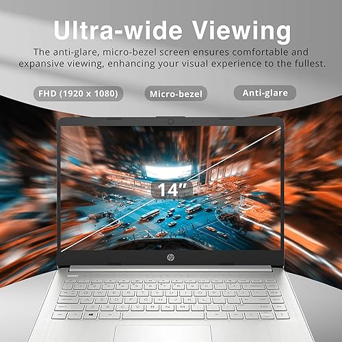 Miniatura 3 de HP Portátil ligero tipo IPS FHD de 14 pulgadas, AMD Ryzen 3-3250U, 32GB DDR4, 1TB PCIe SSD, cámara True Vision HD, gráficos AMD Radeon, Bluetooth,