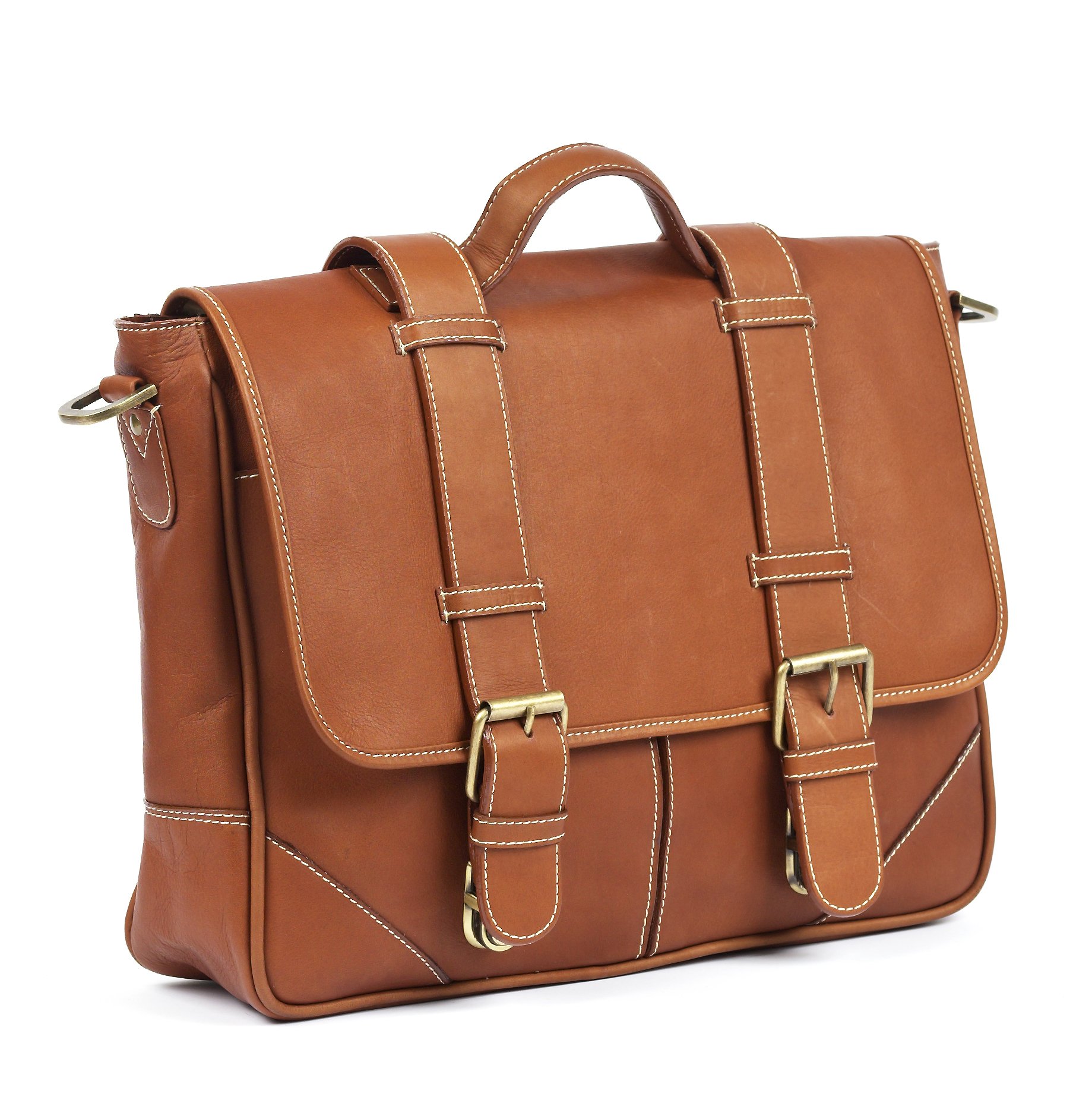 Claire Chase Larado Messenger, Saddle, One Size