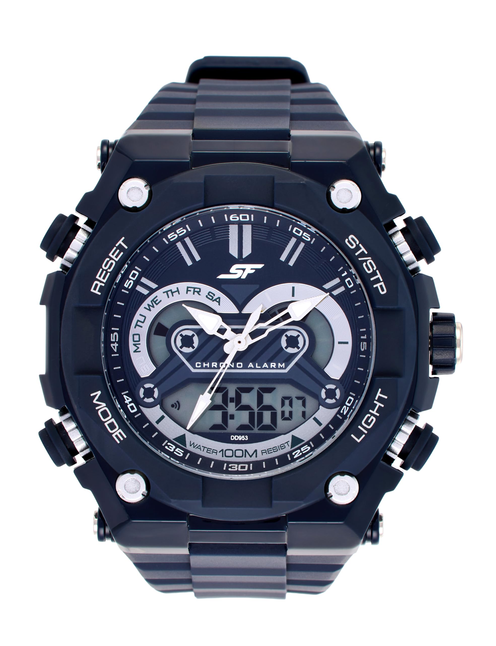 SF Ocean III Analog-Digital Multi-Color Round Dial Men's Sport Watch-NM77030PP03