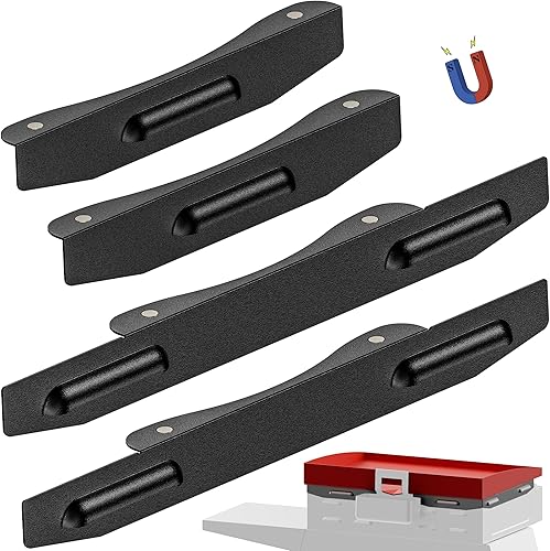 Miniatura 8 de Protectores de viento mejorados para parrilla Blackstone de 36 pulgadas, accesorios de parrilla Blackstone, pantalla magnética de viento de acero