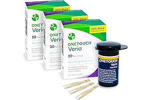 OneTouch Verio Test Strips: Reliable and Comprehensive Blood Glucose Testing