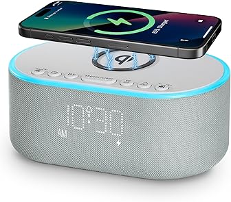 Portable Bluetooth Radio Alarm Clocks