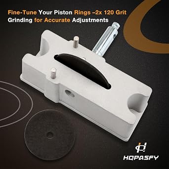 Piston Ring Filer Grinder Tool 66785 with 120 Grit Carbide Grinding Wheel