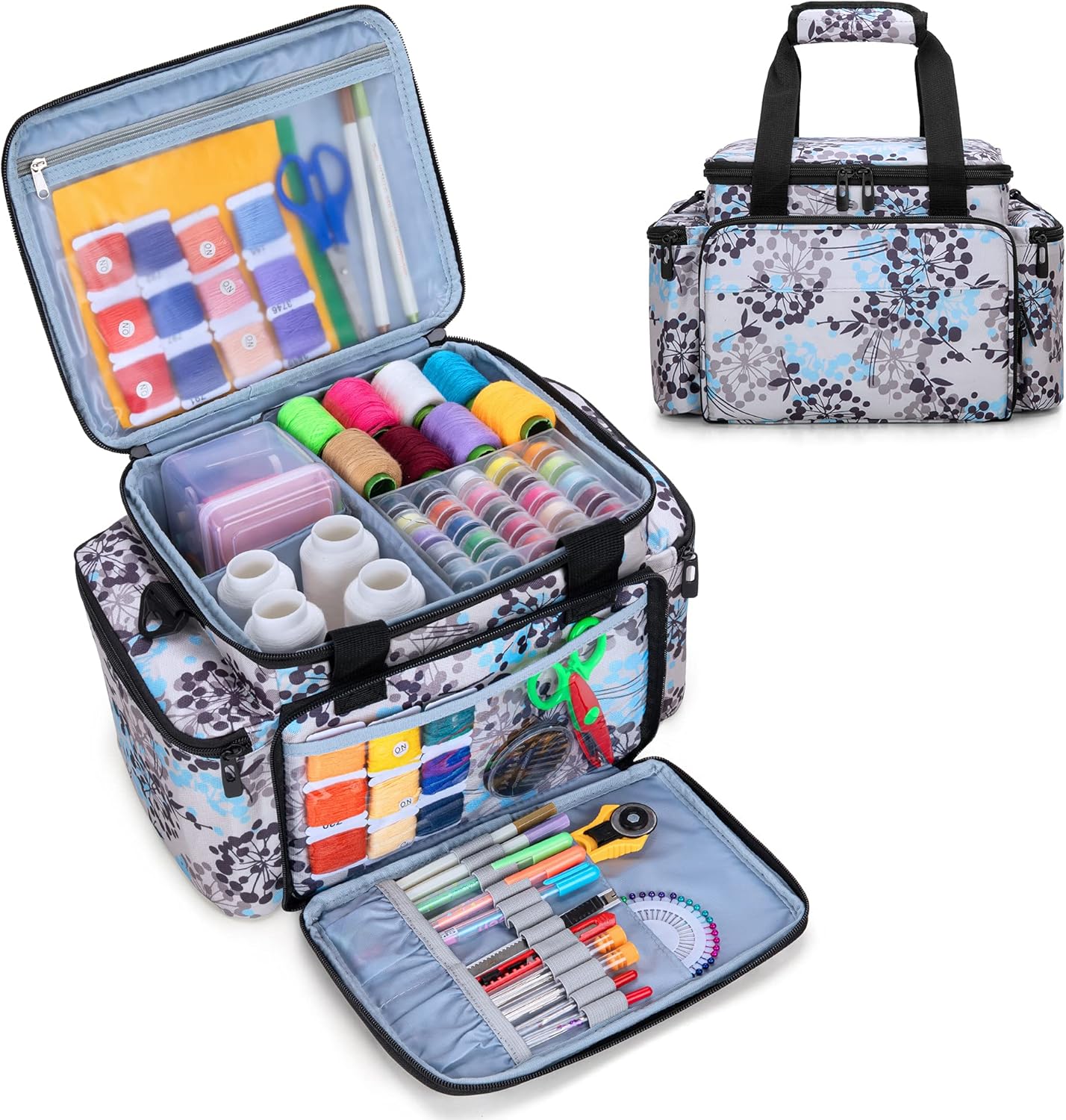 sewing project storage bolsas