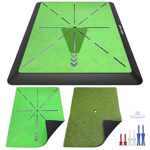 Golf Hitting Mat, Golf Practice Mat Outdoor Indoor for Training